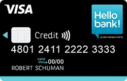 BNP Visa hello4you voor studenten